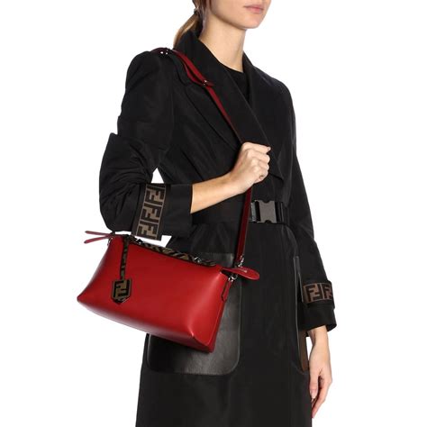 borsa fendi bauletto ebay|FENDI Bauletto By The Way Medium Boston Bag .